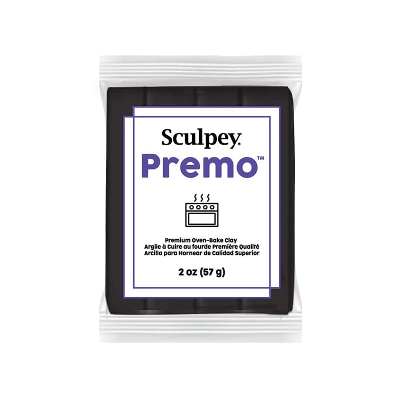 Premo black - pâte 57 gr - Sculpey