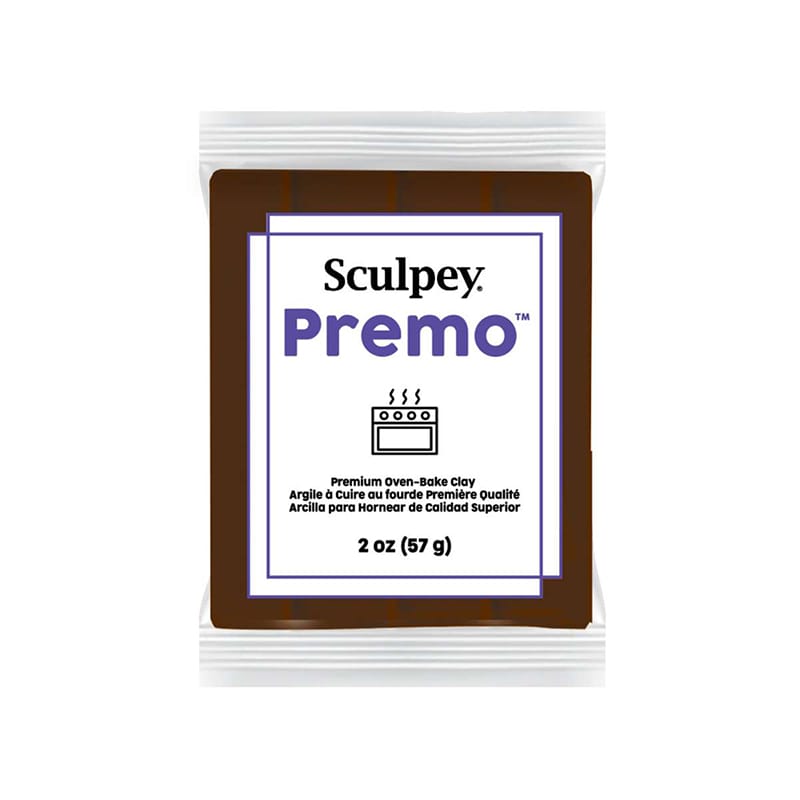Premo burnt umber - pâte 57 gr - Sculpey