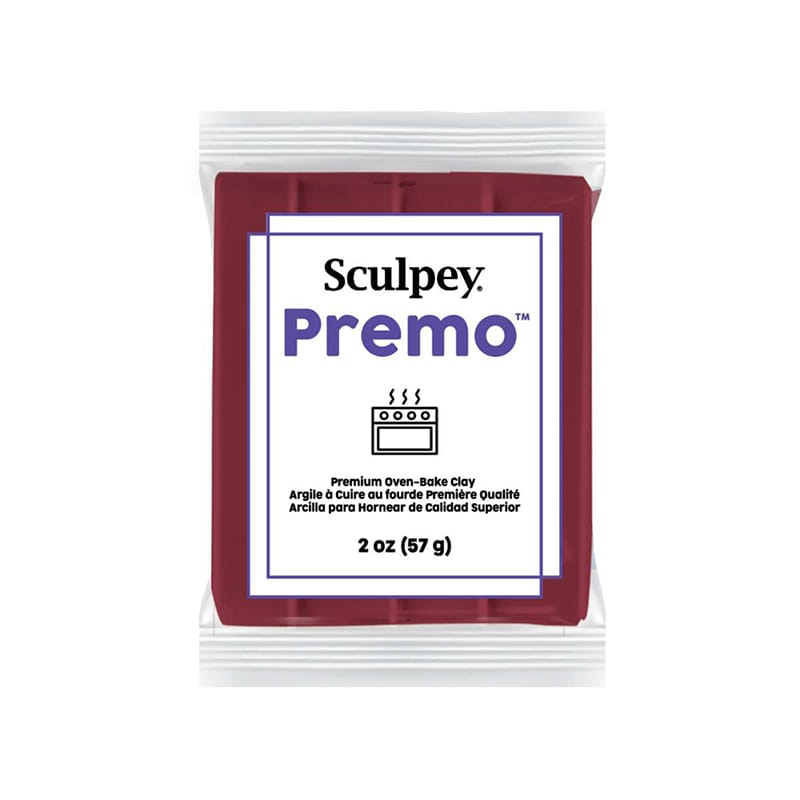 Premo alizarin crimson hue - pâte 57 gr - Sculpey