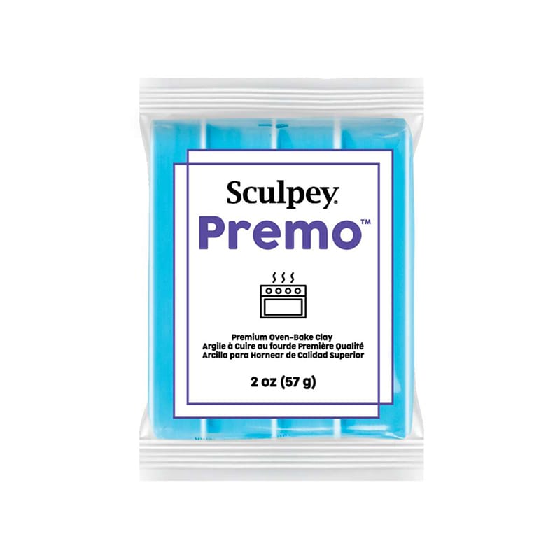 Premo turquoise - pâte 57 gr - Sculpey