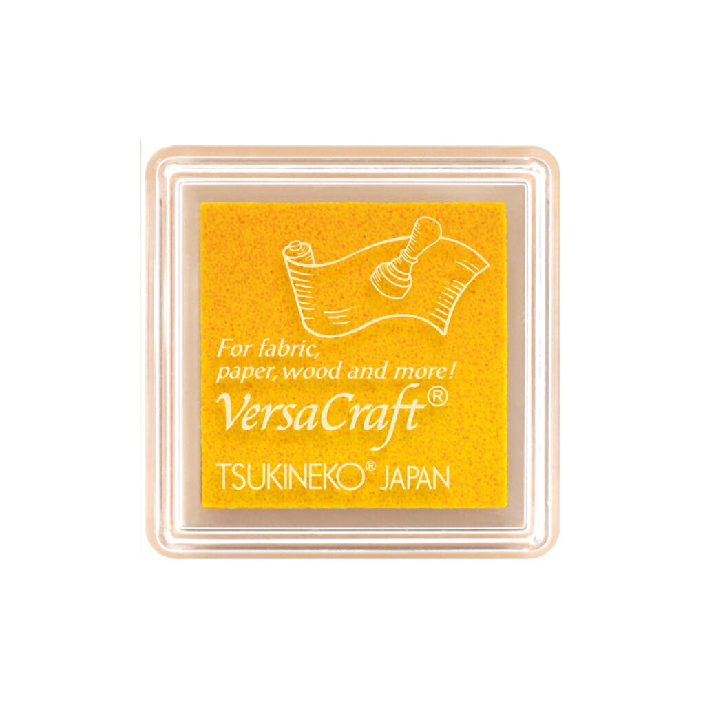Stempelkussen lemon yellow mini Versacraft - Tsukineko