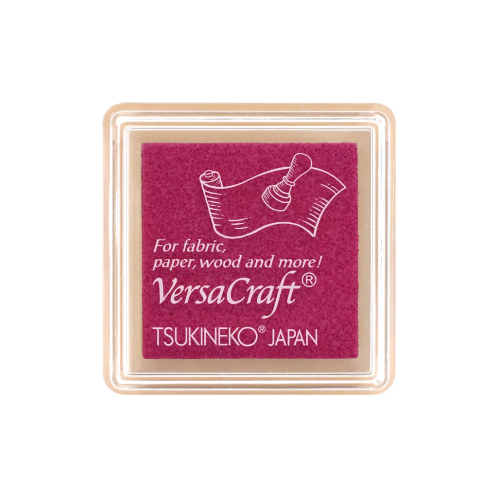Stempelkussen cherry pink mini Versacraft - Tsukineko