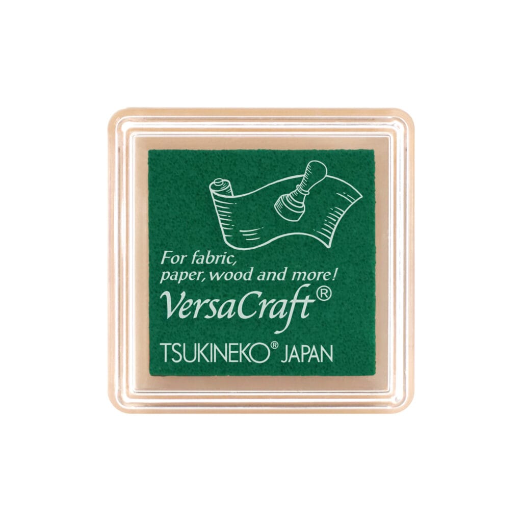 Stempelkussen Smaragdgroen mini Versacraft - Tsukineko