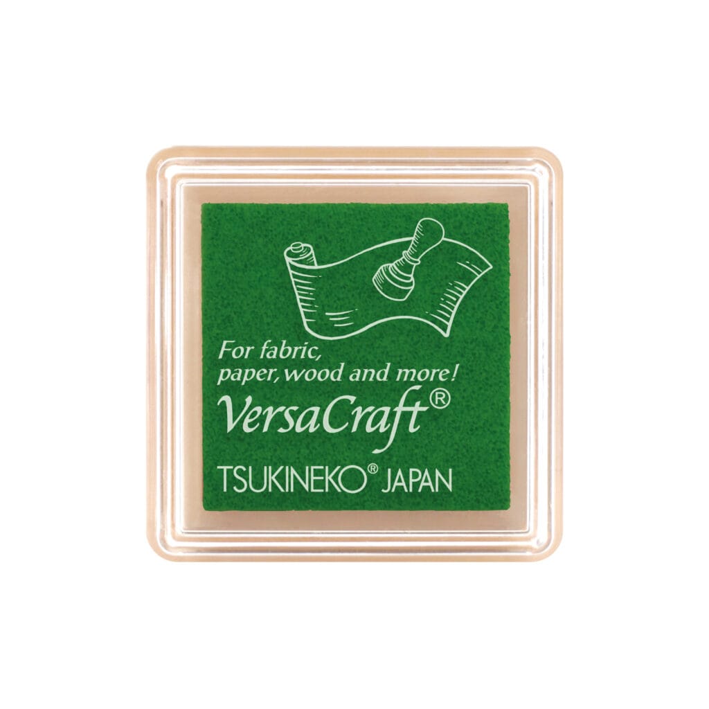 Stempelkussen spring green mini Versacraft - Tsukineko