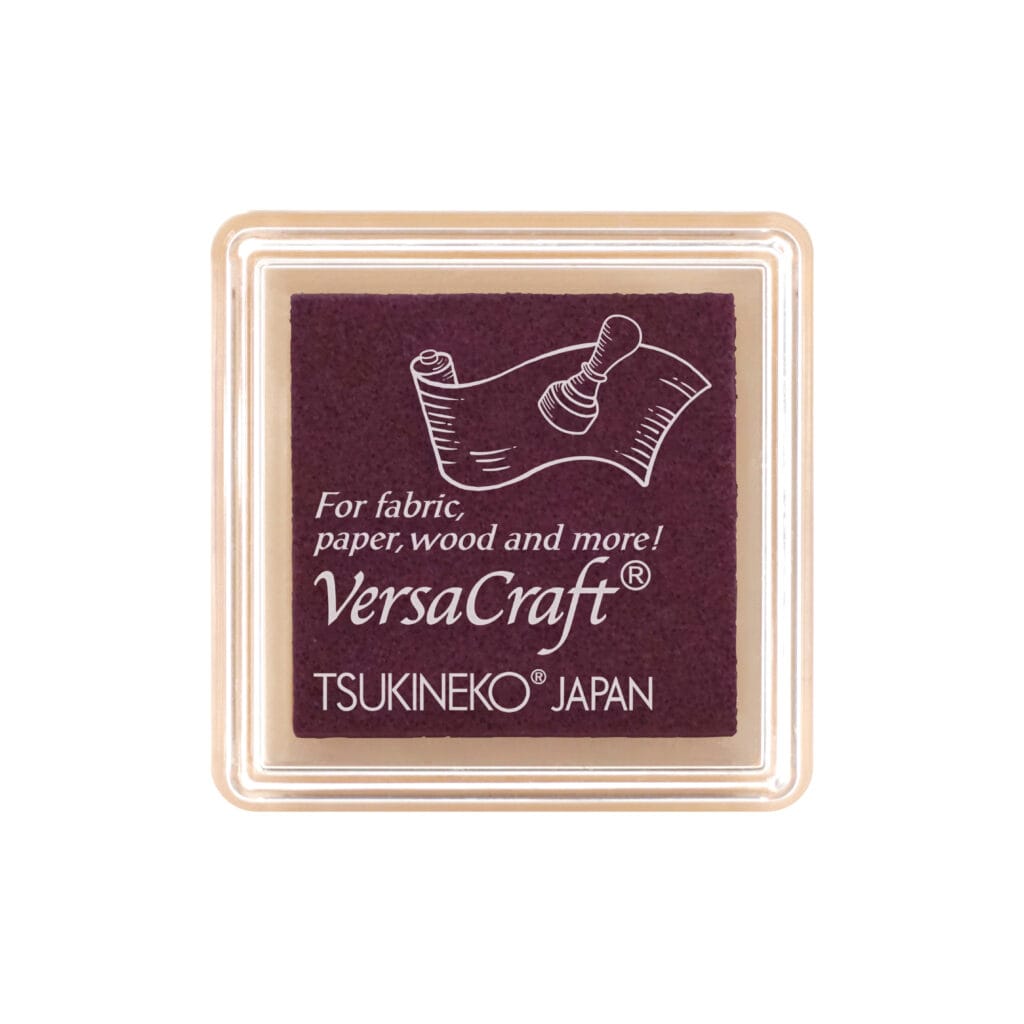 Stempelkussen burgundy mini Versacraft - Tsukineko