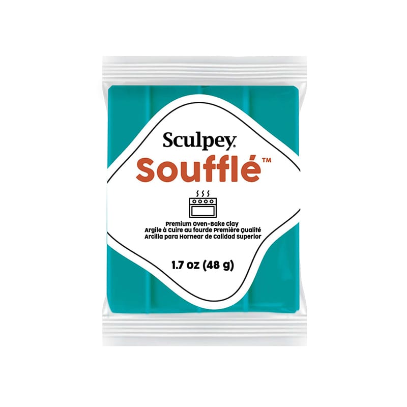 Souffle sea glass - pâte 48 gr - Sculpey