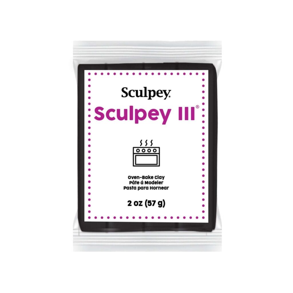 Klei III black - 57 gr - Sculpey