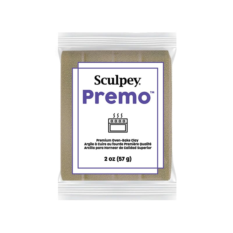 Premo Yellow Gold Glitter - pâte 57 gr - Sculpey
