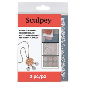 2 flexibele textuurplaten nature - Sculpey - Afbeelding 3