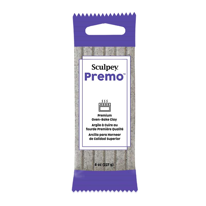 Premo Gray granite - pâte 227 gr - Sculpey