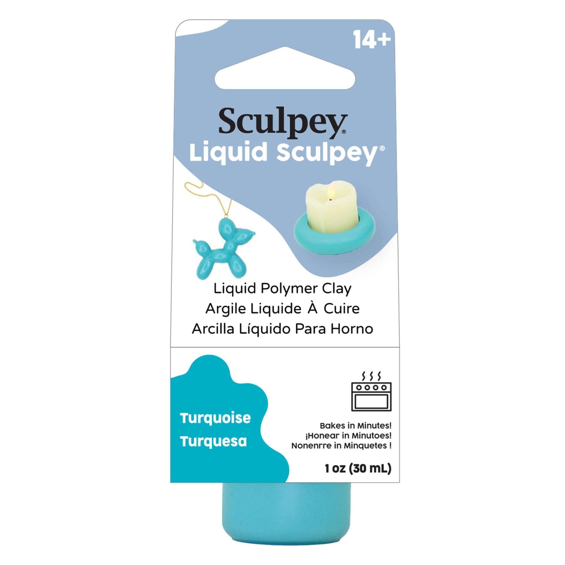 Vloeibare klei turquoise - 30 ml - Sculpey - Afbeelding 1