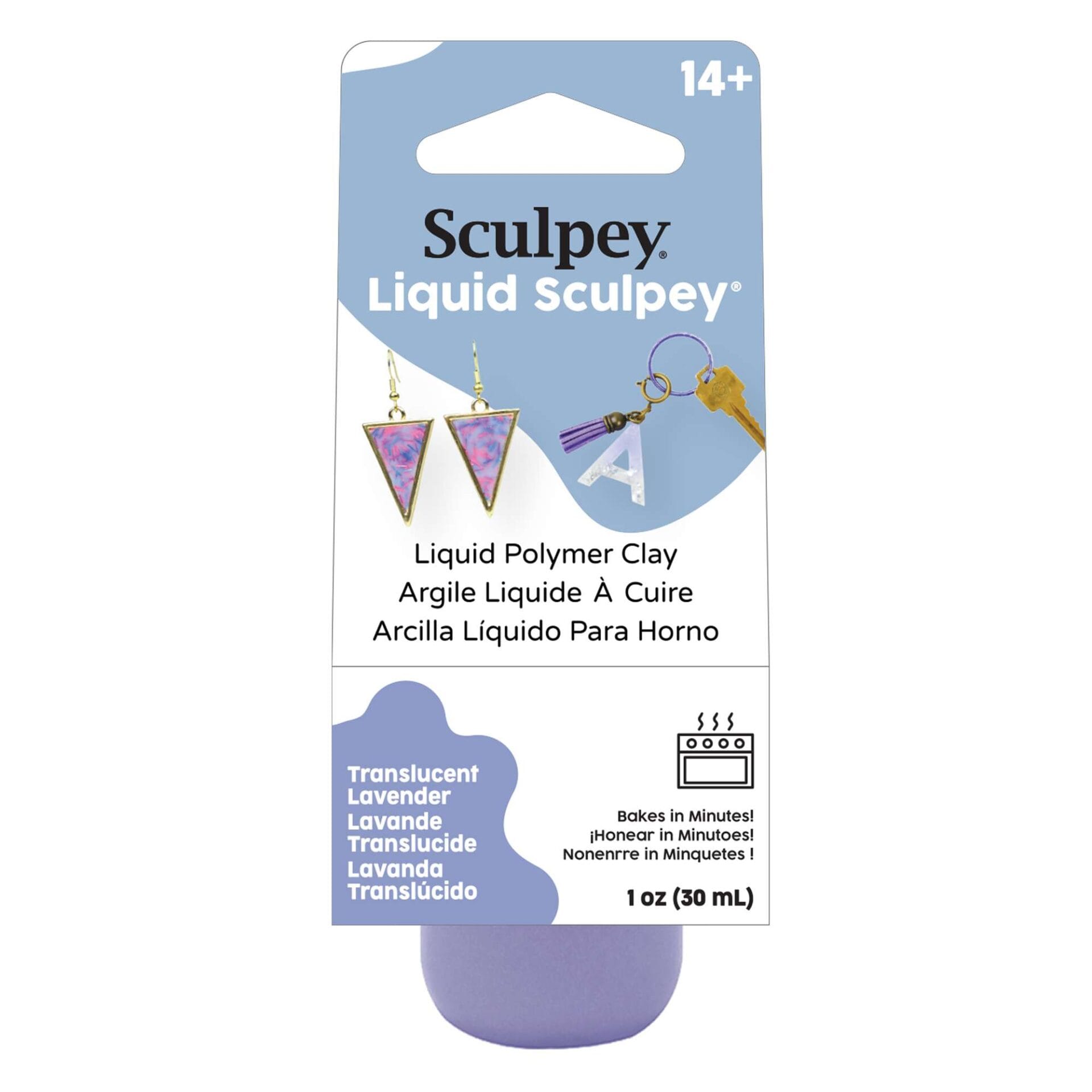 Vloeibare klei translucent lavender - 30 ml - Sculpey - Afbeelding 1