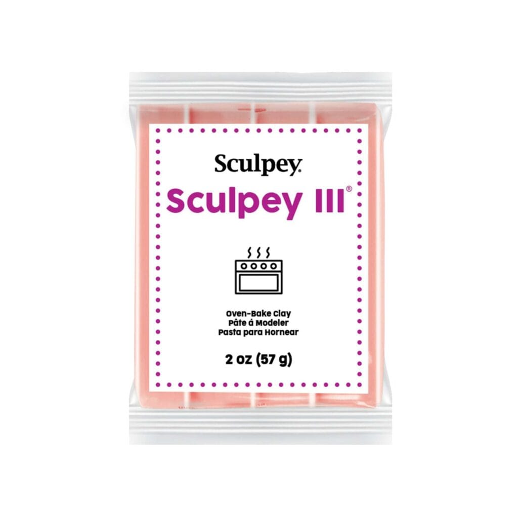 Pâte III peach - 57 gr - Sculpey