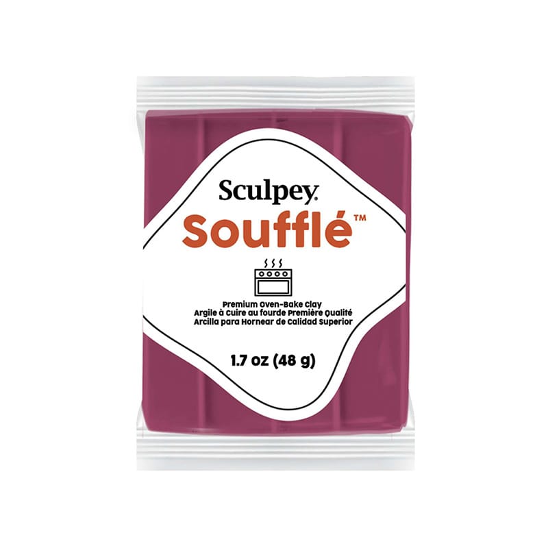 Souffle cabernet - pâte 48 gr - Sculpey