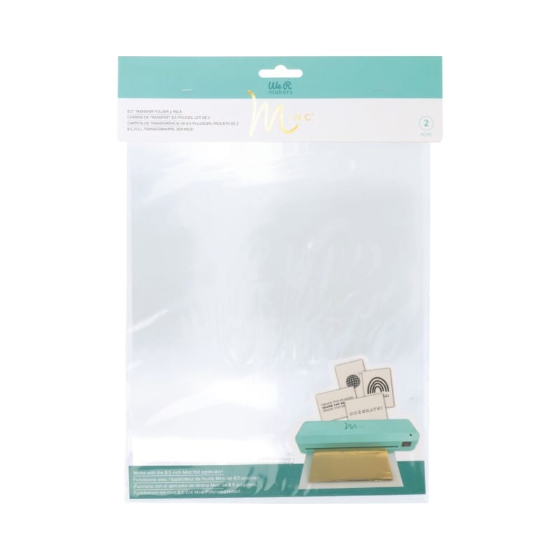2 overdracht mappen 21,6 cm- Minc