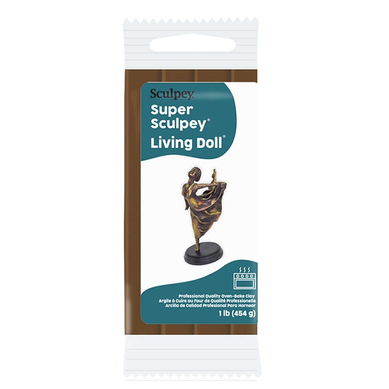 Super Sculpey living doll espresso 454 gr - Sculpey