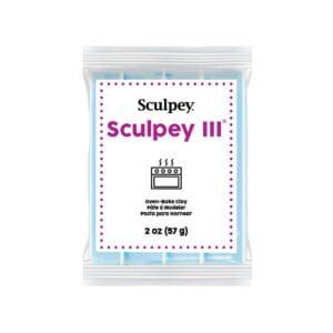 Pâte III aqua - 57 gr - Sculpey – Image 1