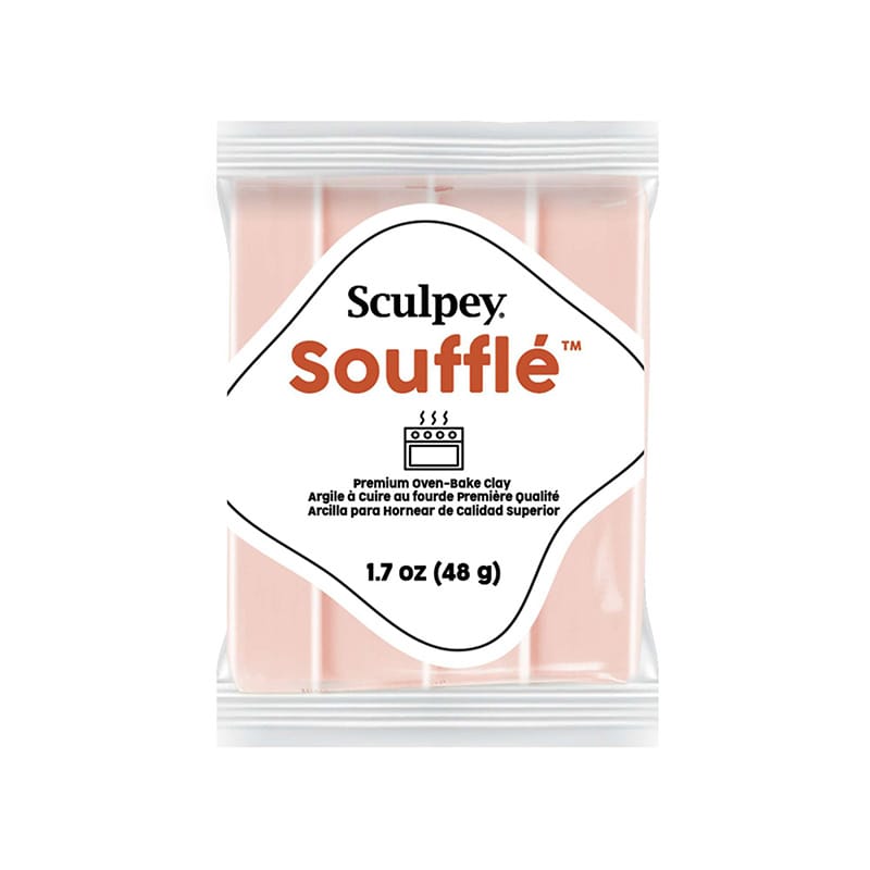 Souffle almond rose pâte 48 gr - Sculpey
