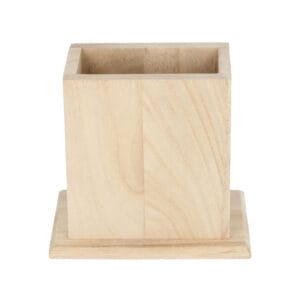 Potloodhouder 12x7x11,5 cm hout - Artemio