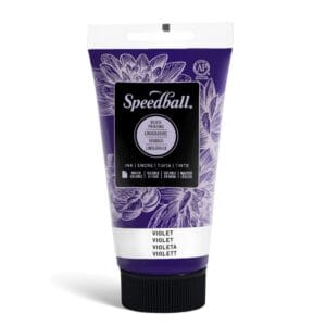 Water-soluble bloc printing ink violet - Speedball