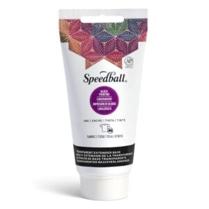 Fabric modifier block printing - Speedball