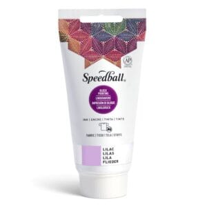 Fabric block printing ink lilac - Speedball