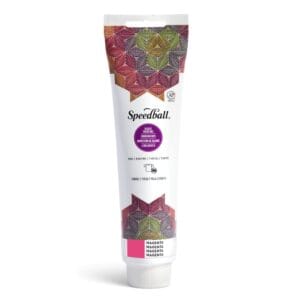 Fabric block printing ink magenta - Speedball