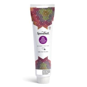Fabric block printing ink opaque white - Speedball