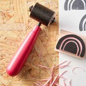 Soft rubber brayer 3,8 cm - Speedball – Image 2
