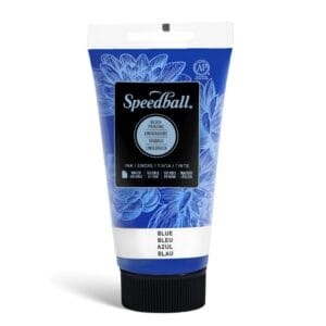 Water-soluble bloc printing ink blue - Speedball