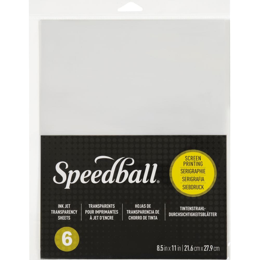 6 transparency pack - Speedball