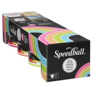 Starter set fluo fabric screen printing - Speedball