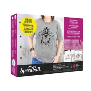Kit beginner screen printing craft vinyl - Speedball