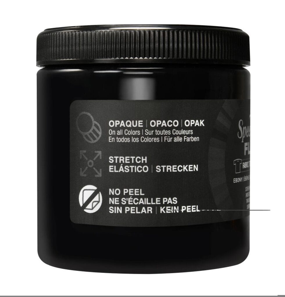 Flex fabric ink ebony screen printing - Speedball