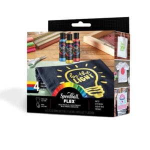Starter set flex fabric screen printing -Speedball