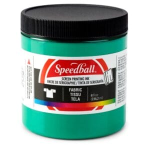 Fabric ink green screen printing - Speedball