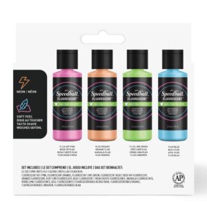 Starter set fluo fabric screen printing - Speedball - Afbeelding 2