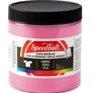 Fabric ink cotton candy screen printing - Speedball