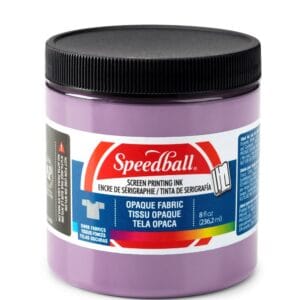 Shimmer fabric ink luscious lilac screen printing - Speedball