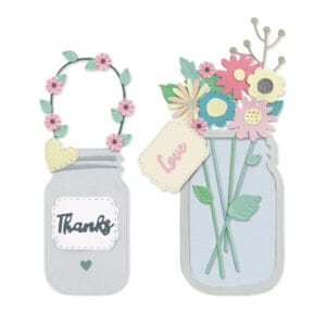 Thinlits die Paper Village - Sizzix