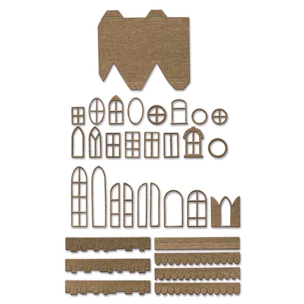 Thinlits die Village Collection - Sizzix