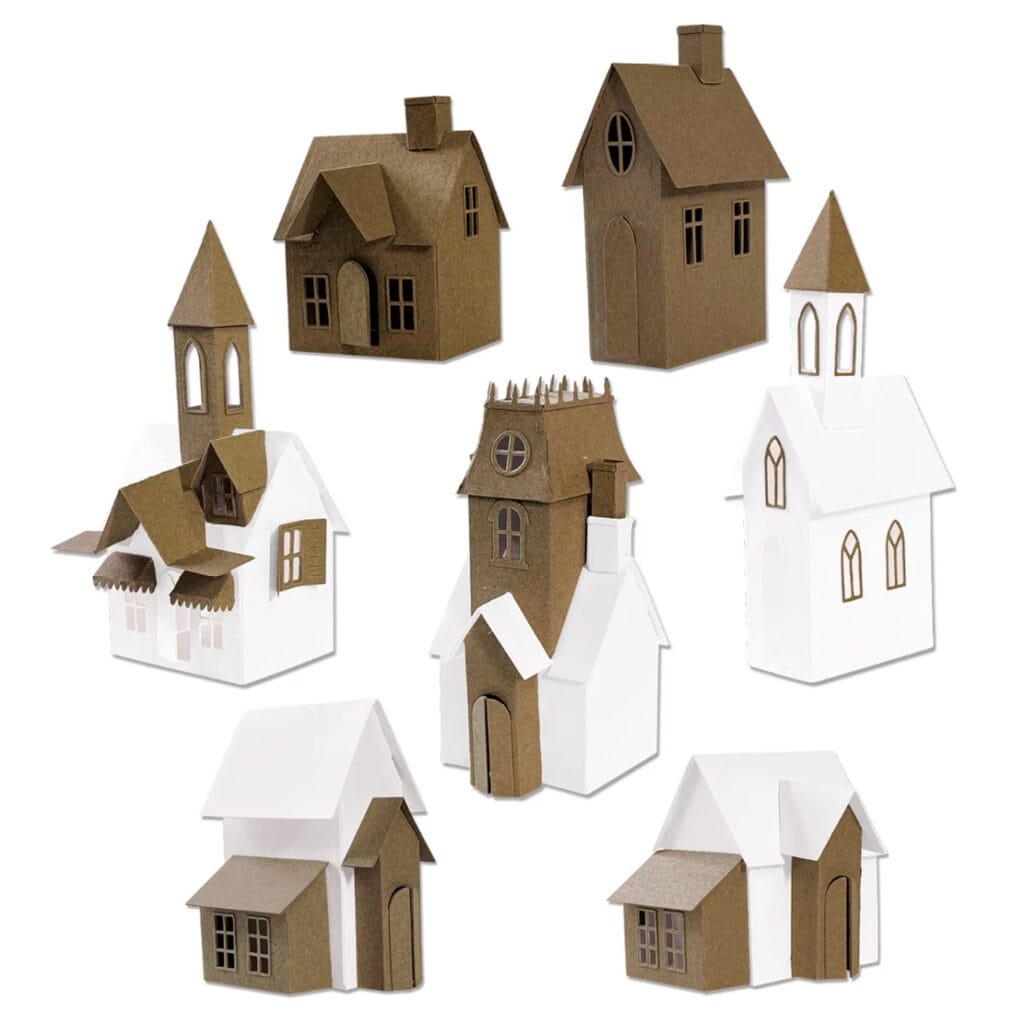Thinlits die Village Collection - Sizzix