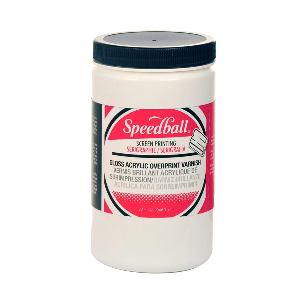 Gloss overprint varnish - Speedball