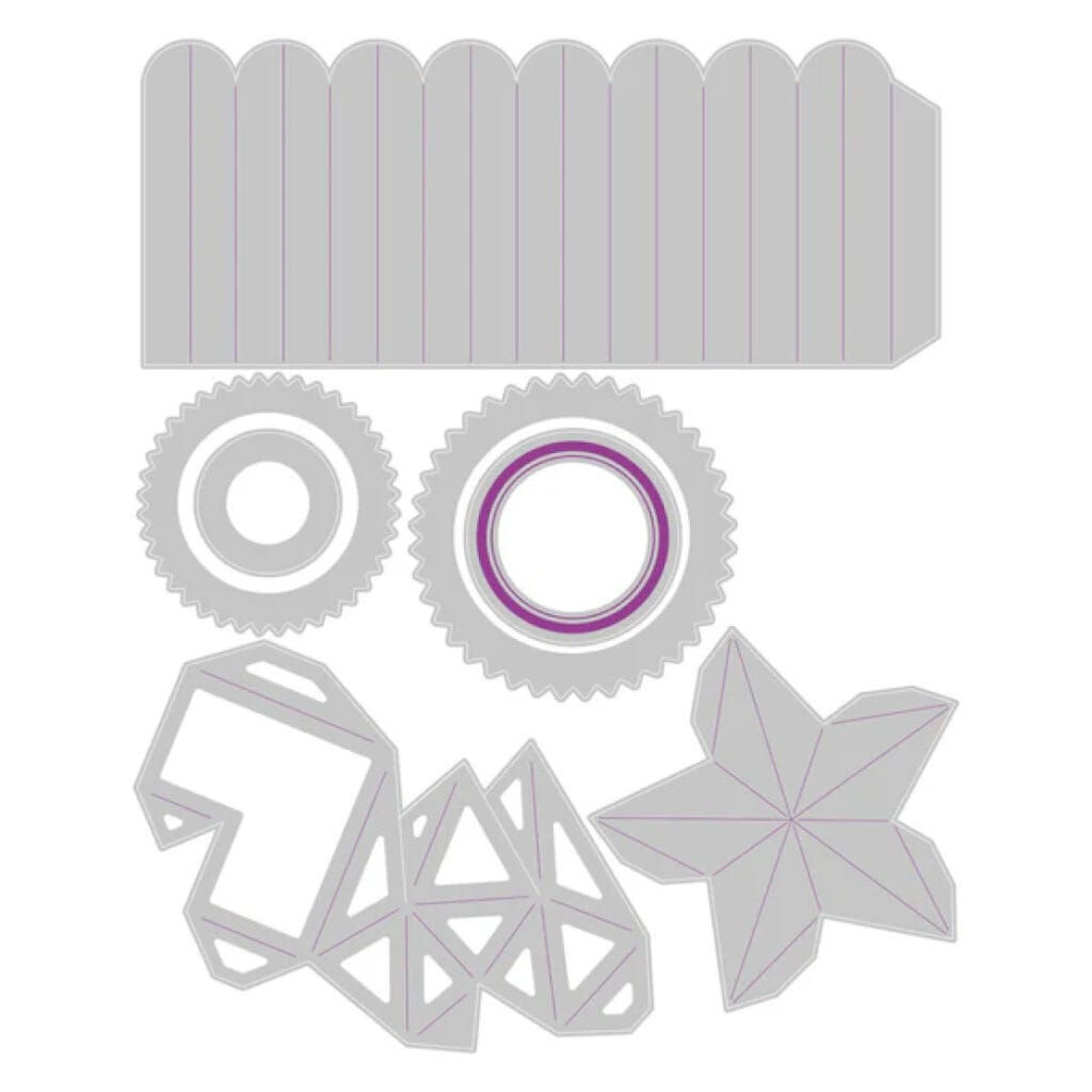 Thinlits die Vault Rosettes - Sizzix