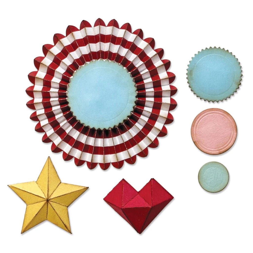 Thinlits die Vault Rosettes - Sizzix