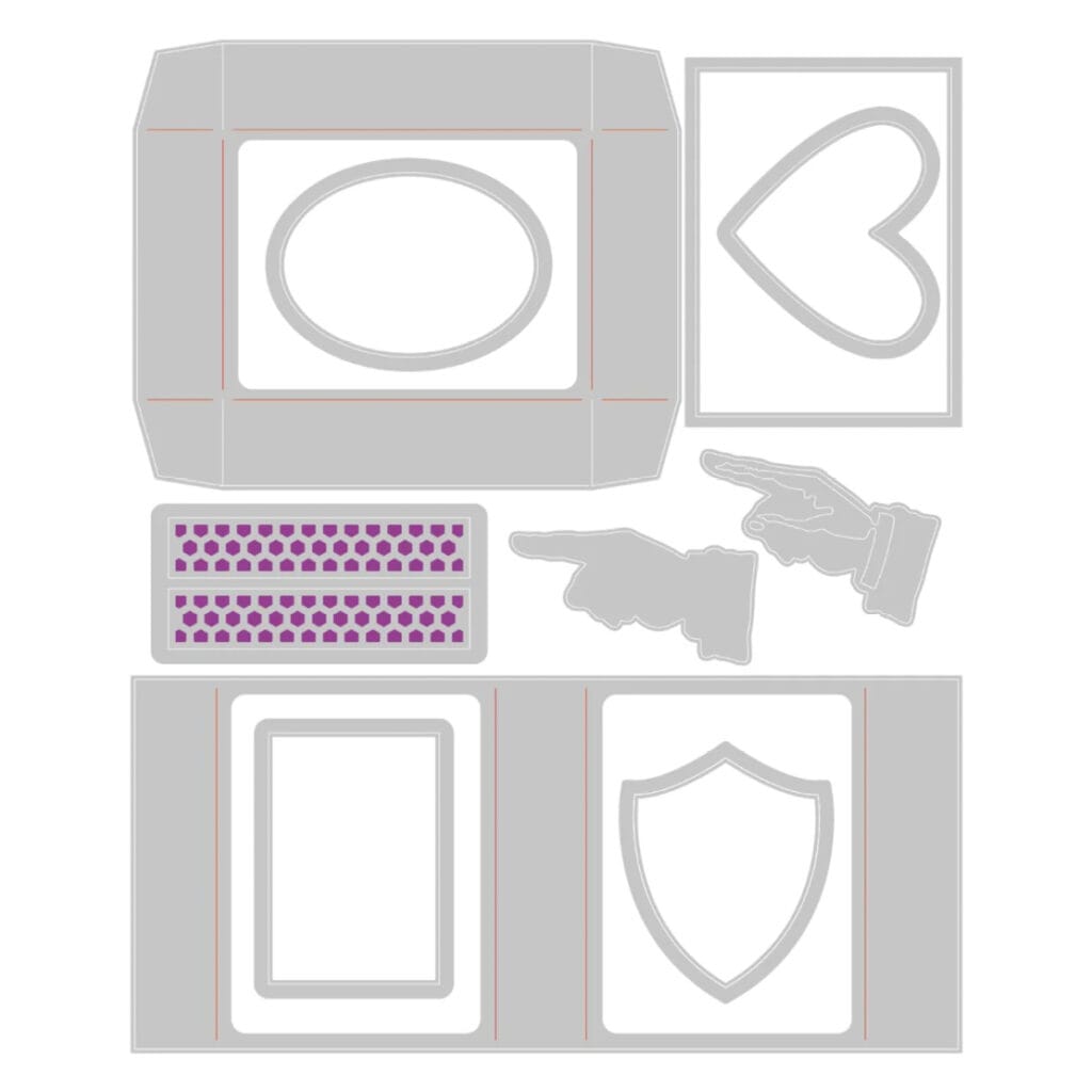 Thinlits die Vault Matchbox- Sizzix