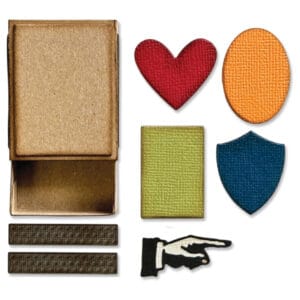 Thinlits die Vault Matchbox- Sizzix