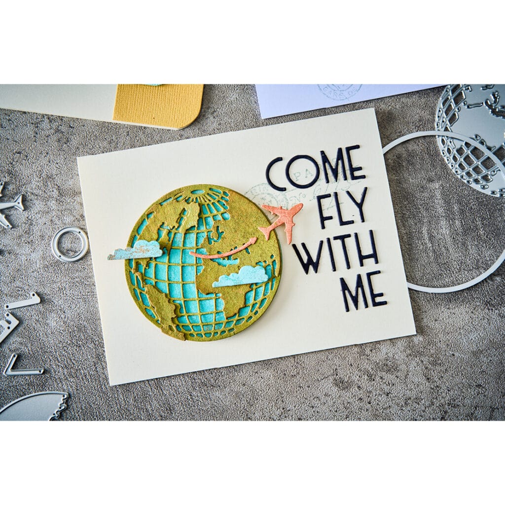 Thinlits die Vault World Travel- Sizzix