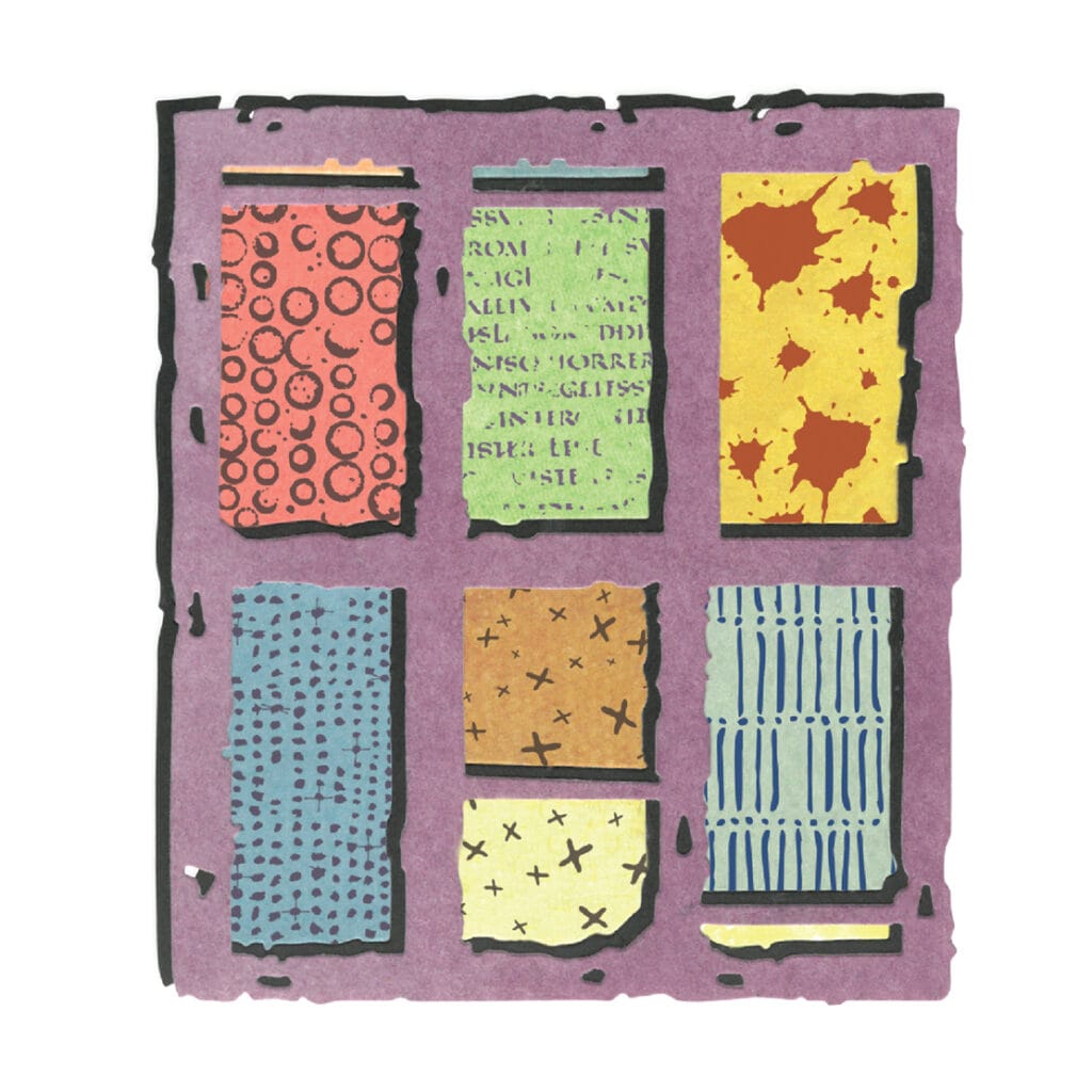 Framelits die + stamps Viewfinder - Sizzix