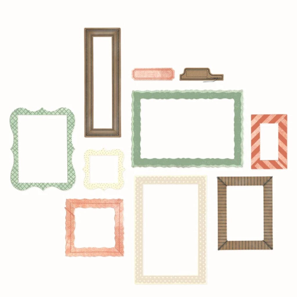 Framelits die + stamps Build-a-frame - Sizzix
